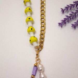 Collar Portugués Cadena + Charm (Modelo 2)
