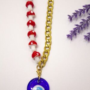 Collar Portugués Cadena + Charm (Modelo 3)